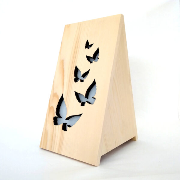 Lampada decorativa MINI naturale FARFALLE - immagine 2